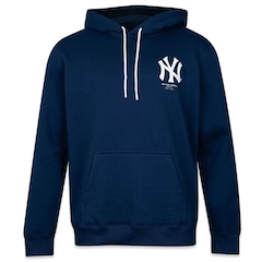 Blusão de Moletom Canguru Masculino New Era New York Yankees Fanpage - Foto 1
