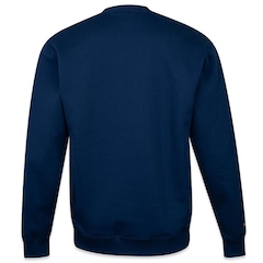 Blusão de Moletom Masculino Gola Careca New Era Milwaukee Brewers Fanpage - Foto 2