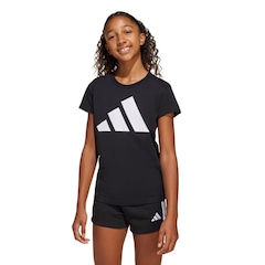 Camiseta adidas MC Essentials Big Logo Infantil - Foto 1