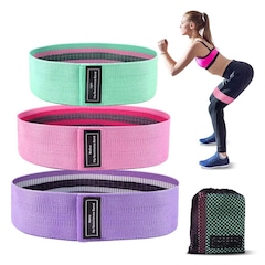 Faixas Elásticas de Exercícios SM Hip Resistance Bands - Foto 3