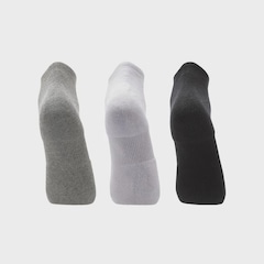 Meia Cano Curto Mizuno Prime Tam. 33 a 38 com 3 Pares Unissex - Foto 3