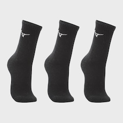 Meia Cano Médio Mizuno Prime Tam. 33 a 38 com 3 Pares nissex - Foto 2