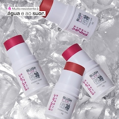 Blush All in One Pink Cheeks FPS30 FPUVA10 4,5g Red Cherry - Foto 4