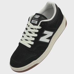 Tênis Masculino New Balance NB 480 Low Black Sea Salt - Foto 4