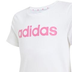 Camiseta Infantil adidas Logo Linear - Foto 3