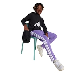 Blusão de Moletom Infantil adidas Big Logo com Capuz - Foto 6