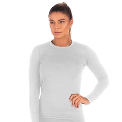 Camiseta Feminina Poker Manga Longa Térmica Skin New - Foto 1