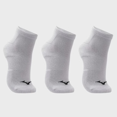 Meia Cano Curto Mizuno Prime - 3 Pares - Unissex - Foto 1
