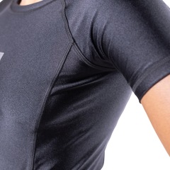 Rashguard Manga Curta Compressão Pretorian Feminino - Foto 3