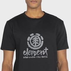 Camiseta Element Vertical Script Logo Masculina - Foto 2