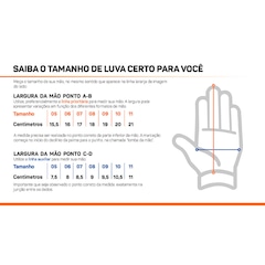 Luva de Futebol de Campo Poker Profissional Infinity Adulto - Foto 6