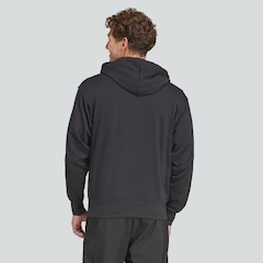 Blusão de Moletom Masculino adidas com Capuz Essentials 3 Stripes - Foto 2