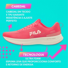 Tênis Feminino Fila Racer Fastpace + Par de Meia - Foto 5