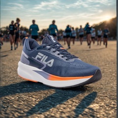 Tênis Masculino Fila Racer Fastpace + Par de Meia - Foto 5