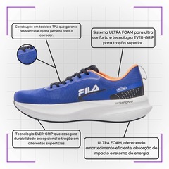 Tênis Masculino Fila Racer Fastpace + Par de Meia - Foto 5