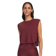 Regata Alto Giro Ampla Sobreposição Feminina - Foto 1