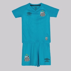 Conjunto do Santos 25/26 Umbro Edição Especial Infantil - Foto 1