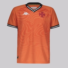 Camisa do Vasco 25/26 Kappa Goleiro Infantil - Foto 1