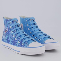 Tênis Cano Alto Infantil Converse All Star Chuck Taylor Stitch - Foto 6