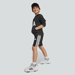Bermuda adidas 3 Stripes ESS Infantil - Foto 3
