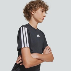 Camiseta adidas Train Essentials 3S Infantil - Foto 6