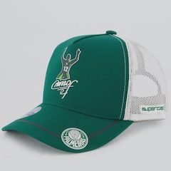 Boné Adulo Supercap do Palmeiras Marcos Aba Curva - Foto 1