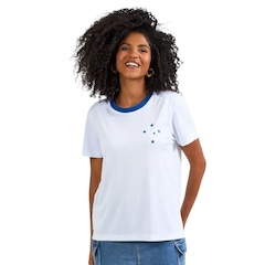 Camisa do Cruzeiro Braziline Entrelaço Feminina - Foto 1