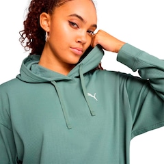 Blusão de Moletom Puma Ess Elevated Comfort Rib Feminino - Foto 3