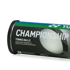 Bola de Tênis Yonex Championship Tubo com 03 Bolas - Foto 3