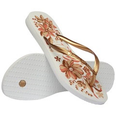 Chinelo Havaianas Slim Organic Feminino - Foto 4