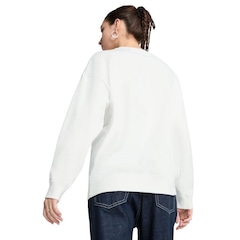 Blusão de Moletom Feminino Puma Ess Oversized Crew - Foto 4