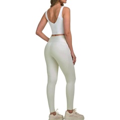 Calça Legging Feminina Alto Giro Essentials - Foto 4