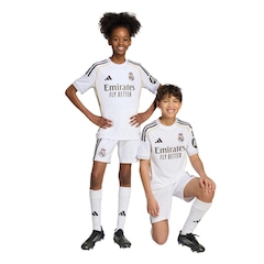 Short Infantil Adidas I Real Madrid 25/26 - Foto 2