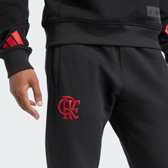 Calça Masculina CR Flamengo US Pack Adidas - Foto 5
