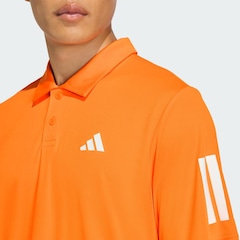 Camisa Polo Masculina adidas Manga Curta Club 3 Stripes - Foto 5