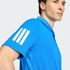 Camisa Polo Masculina adidas Manga Curta Club 3 Stripes - Foto 6