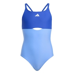 Maiô Infantil Adidas Colorblock X-Back - Foto 1
