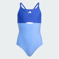 Maiô Infantil Adidas Colorblock X-Back - Foto 2