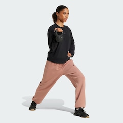Blusão de Moletom Gola Careca Feminino Adidas Designed-for-Training Warm-Up - Foto 4