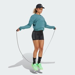 Blusão de Moletom Gola Careca Feminino Adidas Designed-for-Training Warm-Up - Foto 4