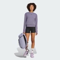 Blusão de Moletom Gola Careca Feminino Adidas Designed-for-Training Warm-Up - Foto 7