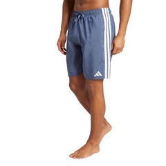 Short Masculino Adidas com Três Listras de 20 centímetros - Foto 1