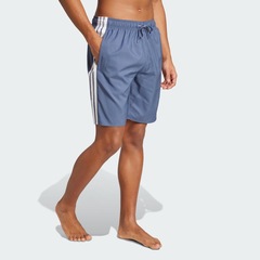 Short Masculino Adidas com Três Listras de 20 centímetros - Foto 4