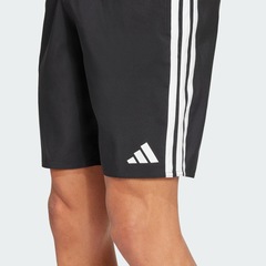 Short Masculino Adidas com Três Listras de 20 centímetros - Foto 5