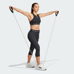 Calça Legging Capri Feminina Adidas TECHFIT - Foto 4