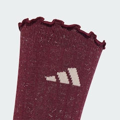 Meia Unissex Adidas Glow Sock - 2 Pares - Foto 3