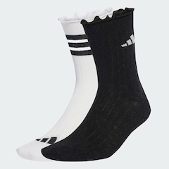 Meia Unissex Adidas Glow Sock - 2 Pares - Foto 2
