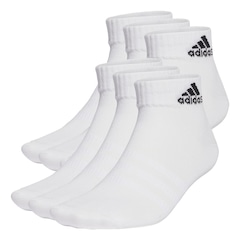 Meia Unissex Adidas Sportswear Ankle - 6 Pares - Foto 1