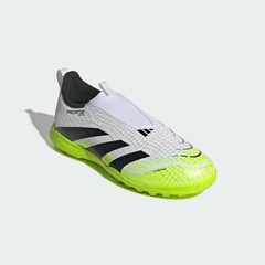 Chuteira Society Infantil sem Cadarços adidas Predator League - Foto 6