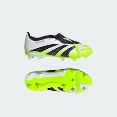 Chuteira de Campo Infantil Adidas  Predator League Fold-Over Tongue - Foto 10